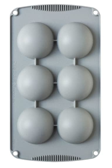 Silikonform för enportions HEMISPHERES SFHERES 70mm DECORA