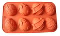 Miniatyrbild 2 av 3: Silikonform för bakning påskägg 8gn