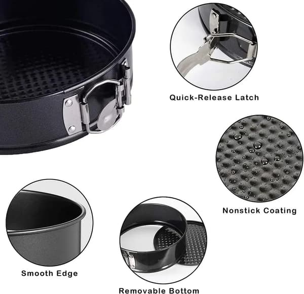 st. kakformar 20/22/24 cm non-stick