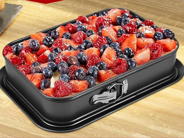 Rektangulär kakform NON STICK 35x24xh7 cm