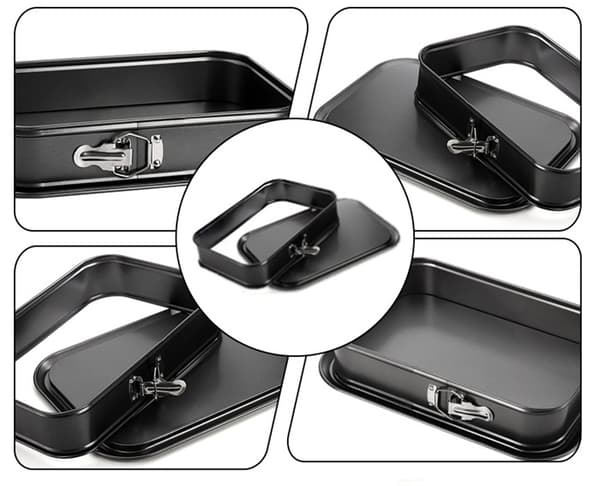 Rektangulär kakform NON STICK 35x24xh7 cm