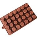 Miniatyrbild 1 av 3: Silikonchokladform MAKEUP MEN EMOTIONS
