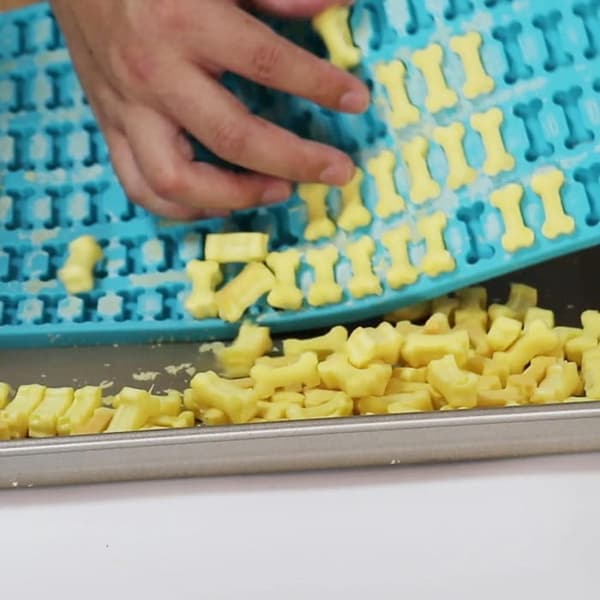 Silikonform för bakning och sockerpasta, MINI BONES