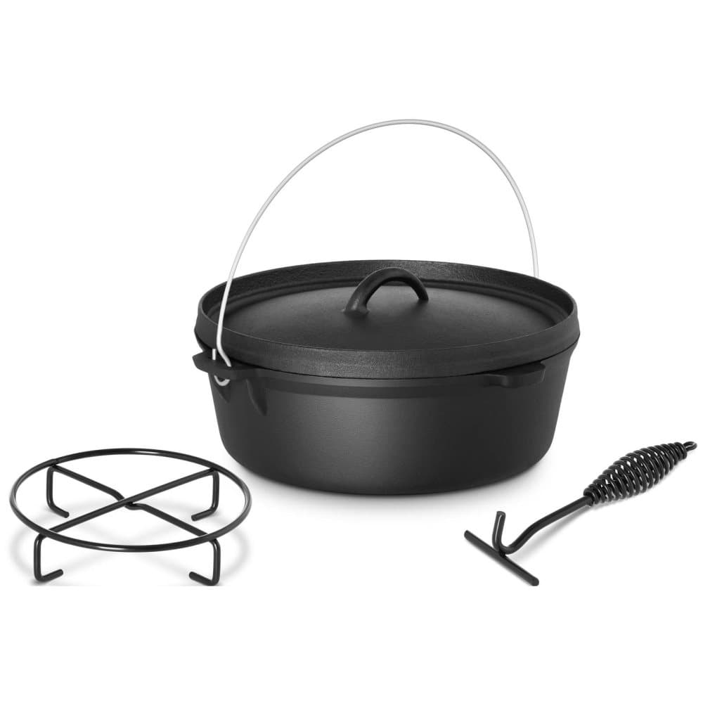Royal Catering Dutch oven - Med ställning - 6 Liter