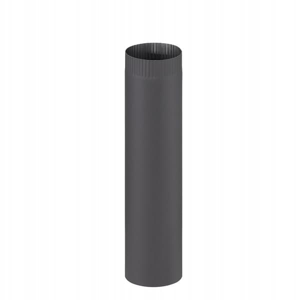 Spisrör - rökrör - 2mm stål - Ø 120 mm - 50 cm - svart