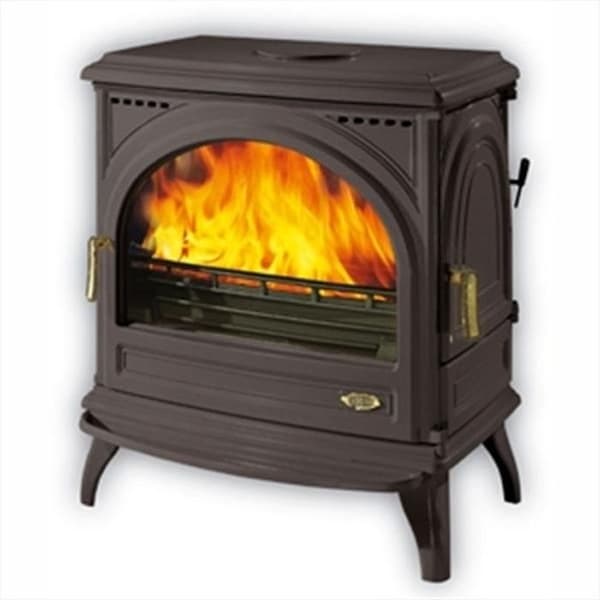 GODIN emaljerad gjutjärnsvedspis 11kw antracit - 366101