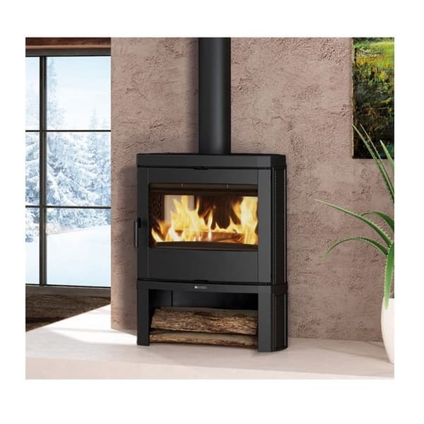 Nordica Extraflame Gjutjärnsvedspis 7.7kw svart - jennifer2.0