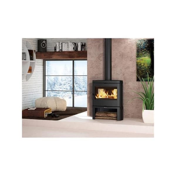 Nordica Extraflame Gjutjärnsvedspis 7.7kw svart - jennifer2.0
