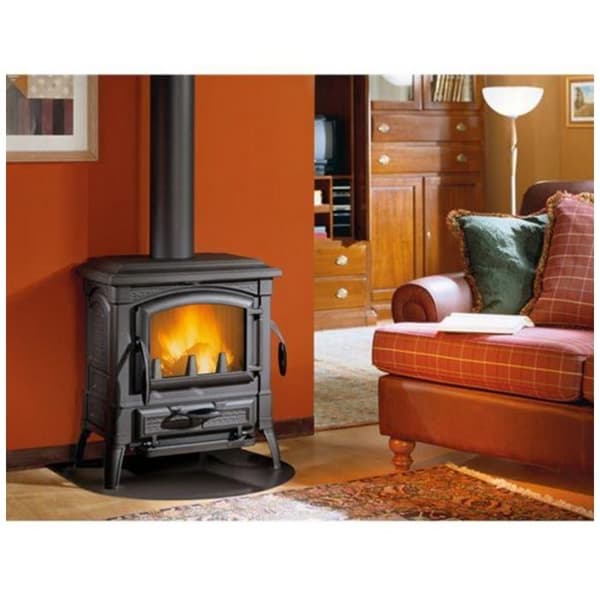 Nordica Extraflame Gjutjärnsvedspis 7,3kw svart - isettaevo4.0