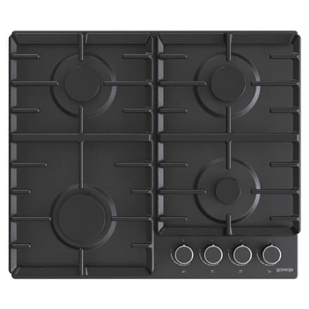 Gorenje | Hob | G642AB | Gas | Number of burners/cooking zones 4 | Rotary knobs | Black