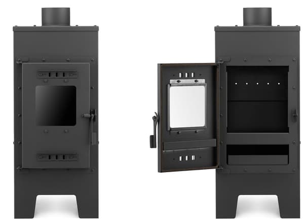 Brændeovn - 7,5 kW - A+ ECO-DESIGN