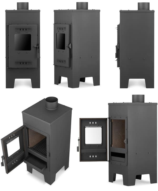Brændeovn - 7,5 kW - A+ ECO-DESIGN