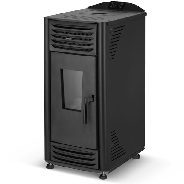 Pelletkamin 8 kW - Värmer upp till 120 m² - Energieffektiv och lättskött