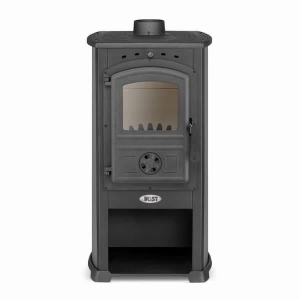 Miljövänlig Koza Blist Zar Vedspis - 7,5 kW, Antracit, ECO Design 2022-kompatibel