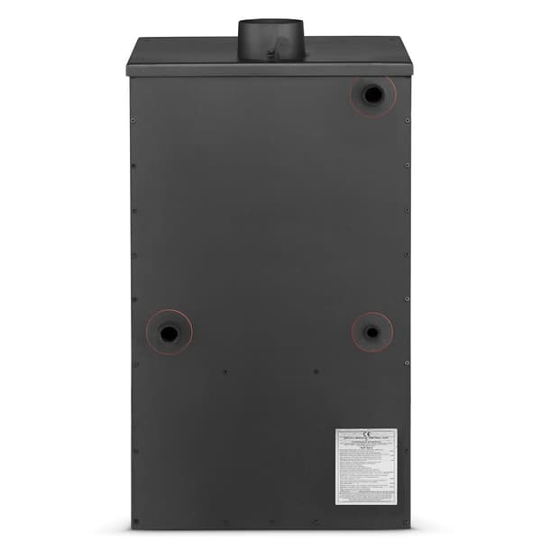 BLIST B2E Modern Design Vedspis med Vattenmantel - 15 kW, Miljövänlig Uppvärmning för Designmedvetna Hem
