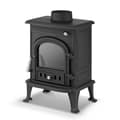 Miniatyrbillede 4 af 9: VILHELM Retro Design Træbrændeovn af HIGHER - 5 kW, Miljøvenlig, Opvarmning til 50 m²