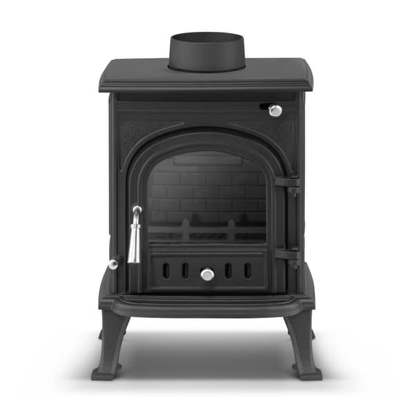 VILHELM Retro Design Træbrændeovn af HIGHER - 5 kW, Miljøvenlig, Opvarmning til 50 m²
