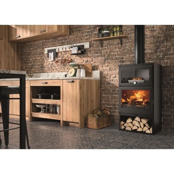 Vedspis - PANADERO - Zamora Ecodesign - 7,1 kw - Ved 50 cm
