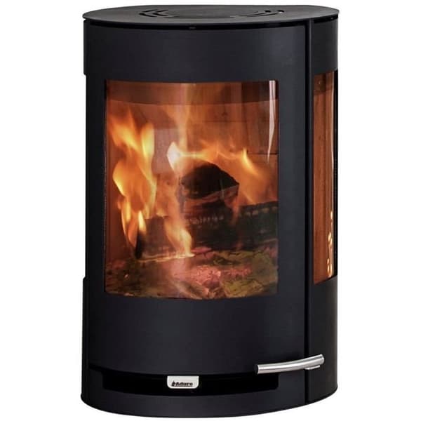 Hängande vedspis - ADURO 9.4 - 50295 - 6 KW - Svart