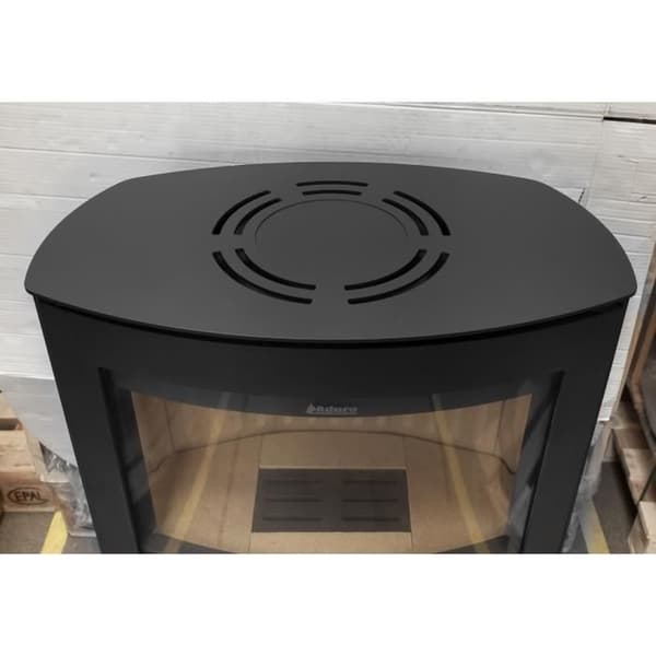 Vedspis - ADURO 21 - 50240 - 6,5 KW - Svart