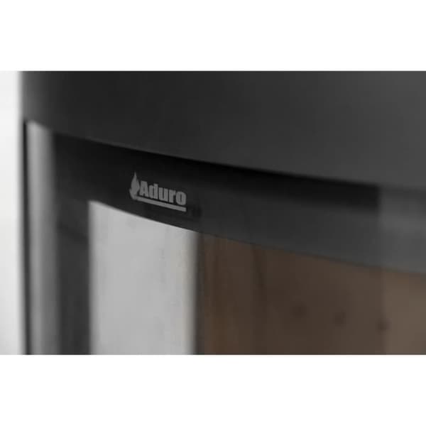 Vedspis - ADURO 21 - 50240 - 6,5 KW - Svart