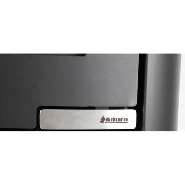 Hängande vedspis - ADURO 15-3 - 50554 - 6,5 KW - Svart