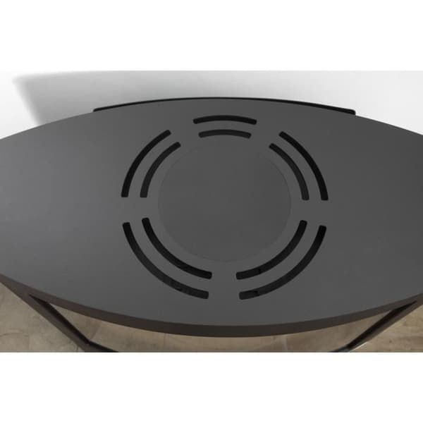 Vedspis - ADURO 15 - 50551 - 6,5 KW - Svart
