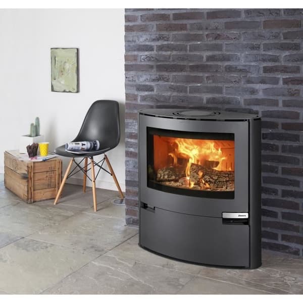 Vedspis - ADURO 15 - 50551 - 6,5 KW - Svart
