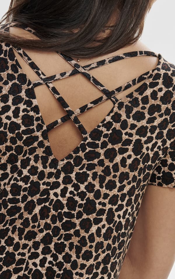 Only - onlBera Back Lace Up SS Dress