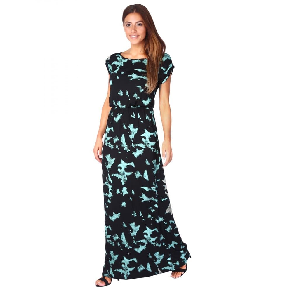 Krisp Kvinnor/Damer Tie Dye Jersey Maxiklänning