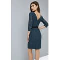 Miniatyrbillede 2 af 4: Little Mistress Bodycon-kjole med blondeapplikationer til kvinder/damer