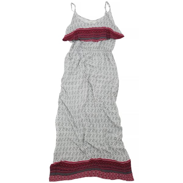 Brave Soul Dame/Damer Blake All Over Printed Maxi Dress til kvinder/damer Navy/ Red XS