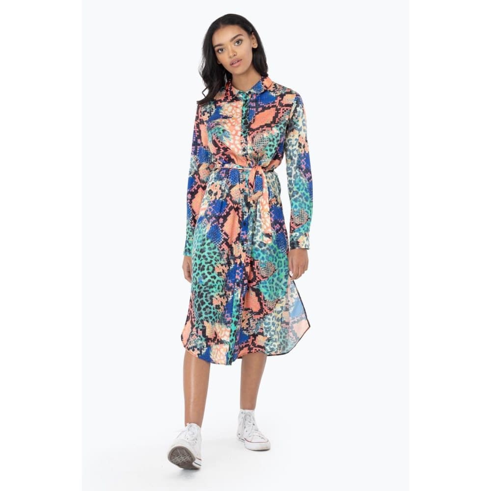 Hype Womens/Ladies Animal Print Midi Dress