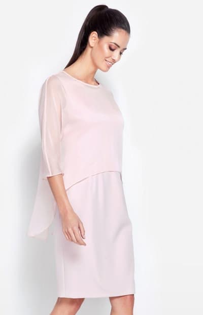 Kjole 2422, Pink, 42