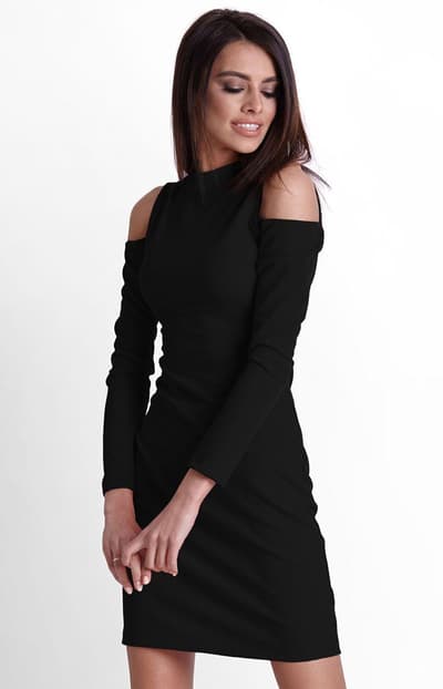 Lara Dress 243, Sort, 40