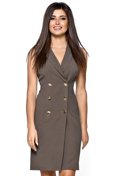 KM253-7 mekko takit, khaki, L