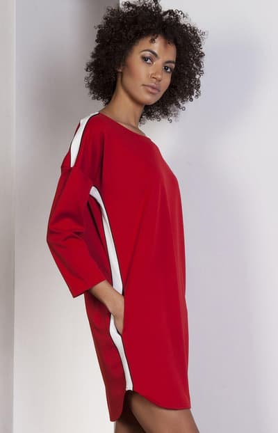 Kjole Suk150, Red, 44