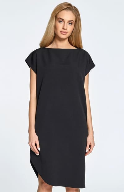 Kjole s098, sort, l