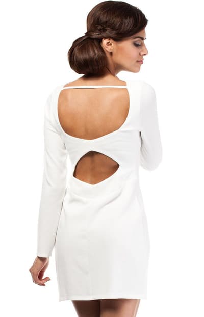M187 Kjole, ECRU, XL