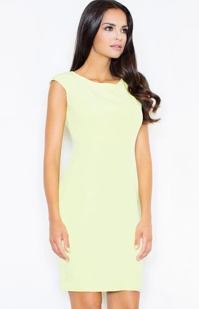 M378 kjole, lime, l