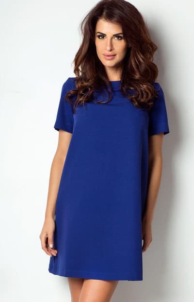 Claudia P17 kjole, cornflower, 40