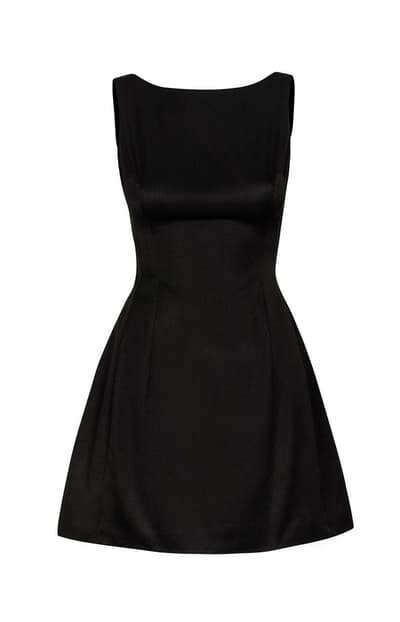 Kjole 186, Sort, 36