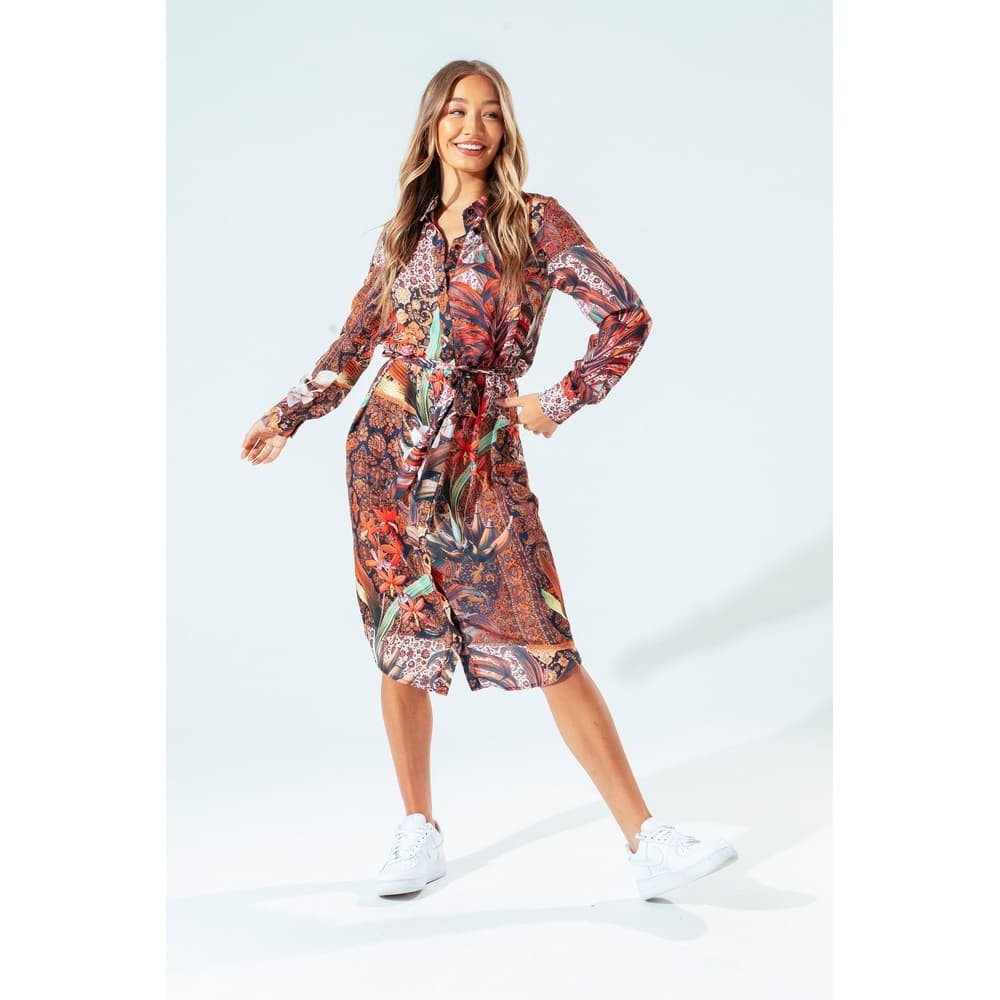 Hype Womens/Ladies Persian Rose Shirt Dress