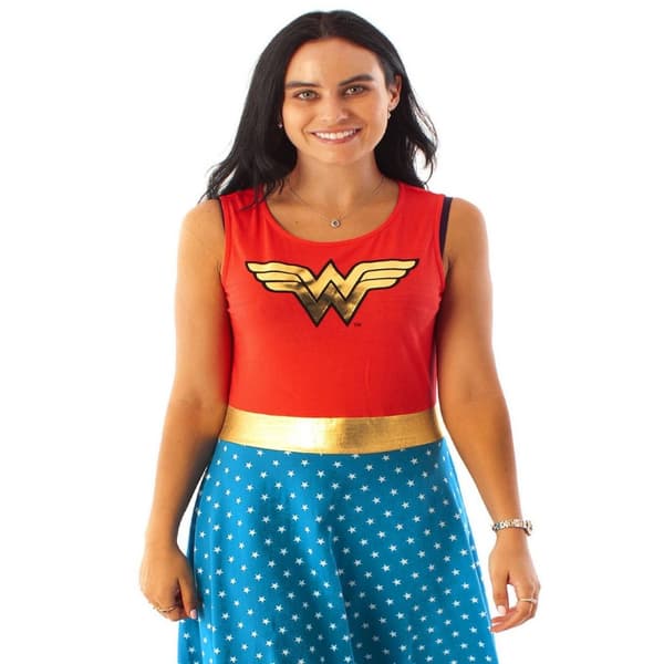 Wonder Woman Womens/Ladies Costume Dress
