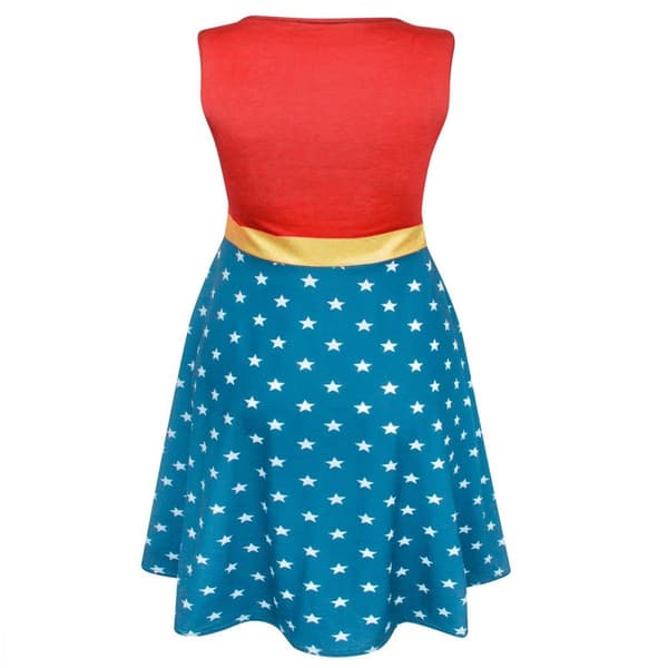 Wonder Woman Womens/Ladies Costume Dress