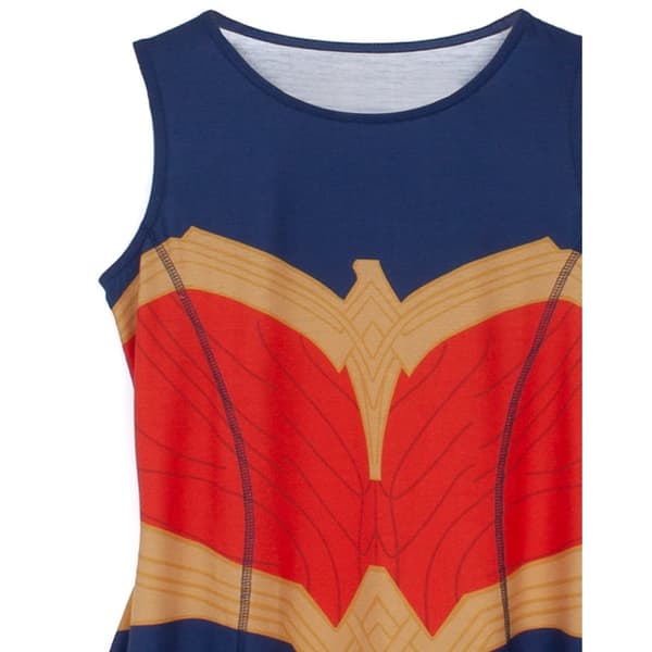 Wonder Woman Girls Skater Costume Dress