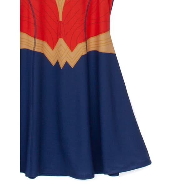 Wonder Woman Girls Skater Costume Dress