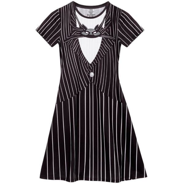 Nightmare Before Christmas Jack Skellington-kjole til kvinder/damer