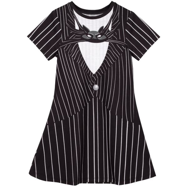 Nightmare Before Christmas Girls Jack Skellington Costume Dress