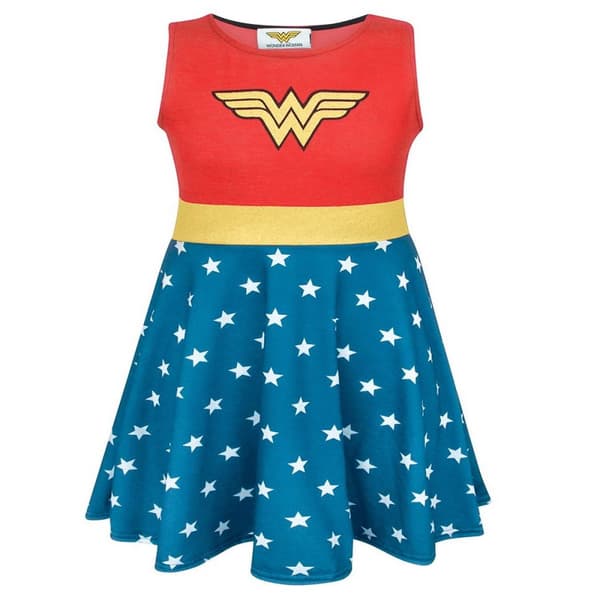 Wonder Woman Flickor kostym klänning